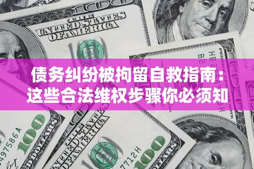 济南债务纠纷被拘留自救指南：这些合法维权步骤你必须知道！