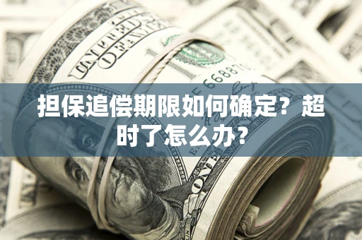 济南担保追偿期限如何确定？超时了怎么办？