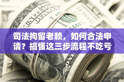 济南司法拘留老赖，如何合法申请？搞懂这三步流程不吃亏！