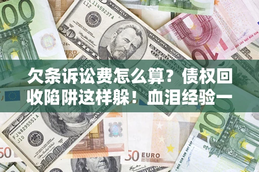 济南欠条诉讼费怎么算？债权回收陷阱这样躲！血泪经验一次讲透