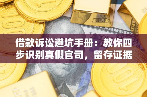 济南借款诉讼避坑手册：教你四步识别真假官司，留存证据不踩雷