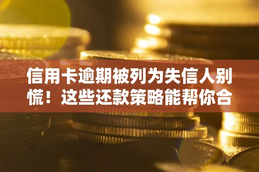 济南信用卡逾期被列为失信人别慌！这些还款策略能帮你合法止损
