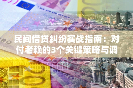 济南民间借贷纠纷实战指南：对付老赖的3个关键策略与调解盲区解析