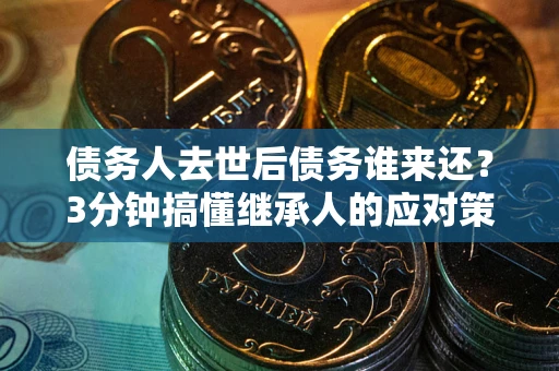 济南债务人去世后债务谁来还？3分钟搞懂继承人的应对策略