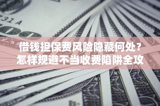 济南借钱担保费风险隐藏何处？怎样规避不当收费陷阱全攻略！