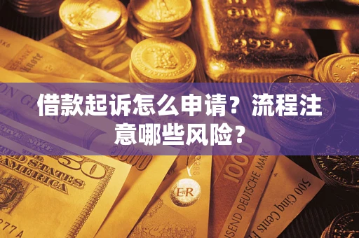 济南借款起诉怎么申请？流程注意哪些风险？